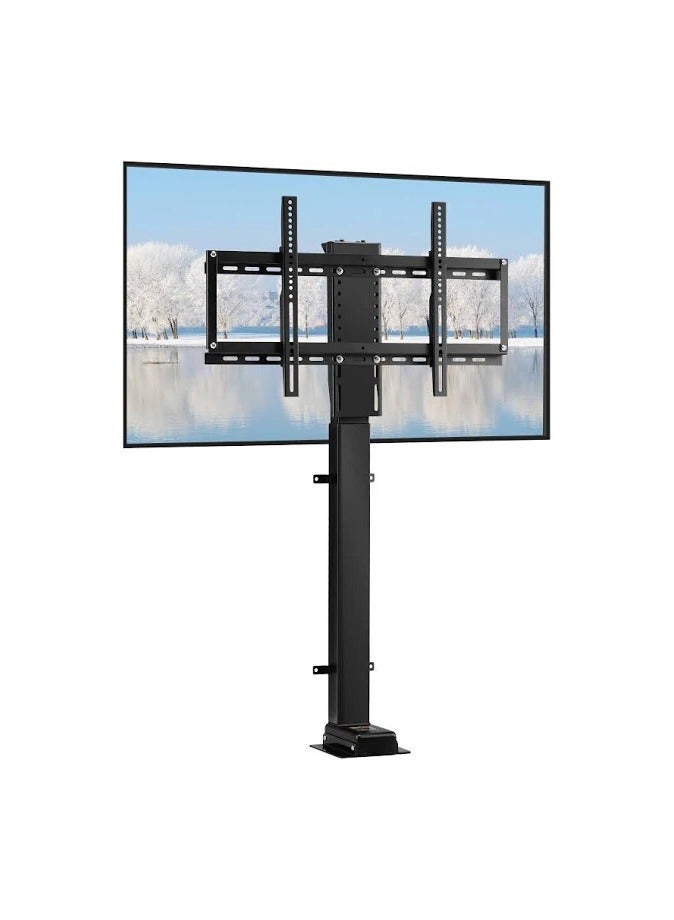 BEETEC Motorized TV Lift for 32" to 65" Flat Panel TVs, Up to 60kg Load Capacity, VESA 600x400mm, Remote Control, Height Adjustable, Black | TF-TL710 - Image 4
